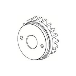 白光 従動プーリー組品 0.8mm B2110