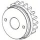 白光 従動プーリー組品 1.6mm B2113