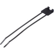 パンドウイット 旗型タイプ ステンレス爪ロック式結束バンド 黒 B3M2S-TL0