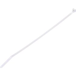 パンドウイット パンドウイット ステンレス爪ロック式ナイロン結束バンド 白色 幅4.7mm 長さ384mm 1000本入り BT4S-M10 BT4S-M10