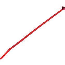 パンドウイット パンドウイット ステンレス爪ロック式ナイロン結束バンド 赤色 幅4.7mm 長さ384mm 1000本入り BT4S-M2 BT4S-M2