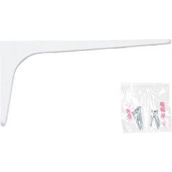 スガツネ工業 鋼製棚受 BTK-UB型 コンパクトタイプ （120-033-602） 1本 BTK-UB160W