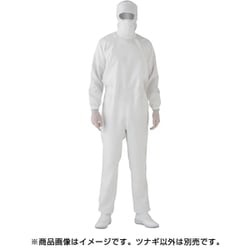 C1001W-S [ミドリ安全 高通気性超静電クリーンウェア]