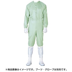 C1515G-M [ミドリ安全 立体裁断構造超静電クリーンウェア]
