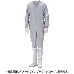 C1515GY-LL [ミドリ安全 立体裁断構造超静電クリーンウェア]