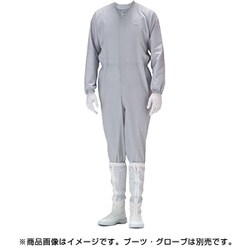 C1515GY-SS [ミドリ安全 立体裁断構造超静電クリーンウェア]