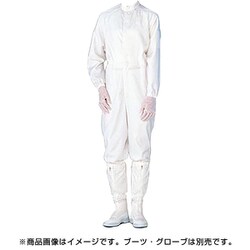C1515W-3L [ミドリ安全 立体裁断構造超静電クリーンウェア]