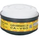 CA-V60 [シゲマツ 火山噴火対策用吸収缶 CA-V60 2個]