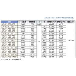 ヨドバシ.com - スガツネ工業 CBL-E1700-650 [スガツネ工業 スライド