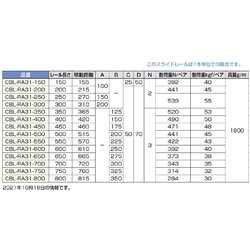 ヨドバシ.com - スガツネ工業 CBL-RA31-600 [スガツネ工業 スライド