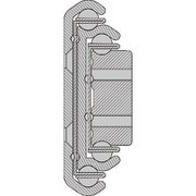 スガツネ工業 スライドレール CHAMBRELAN シャンブレラン CBL-RA9型 超重量用 (190-025-331) 1本 CBL-RA9-450
