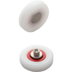 スガツネ工業 防錆型樹脂ベアリング CD型 外周フラットタイプ 軸かしめ仕様 （210-140-808） 1個 CD-247/P5SUS