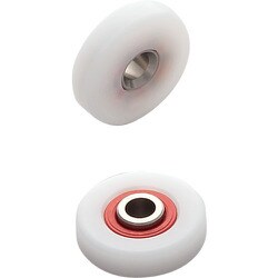 スガツネ工業 防錆型樹脂ベアリング CD型 外周フラットタイプ 内軸穴仕様 （210-140-804） 1個 CD-287/68SUS