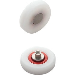 スガツネ工業 防錆型樹脂ベアリング CD型 外周フラットタイプ 軸かしめ仕様 （210-140-811） 1個 CD-307/P5SUS