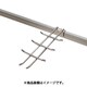 テラモト モップ収納ラック用フックW CE-494-621-0