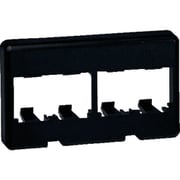 CFFP4BL [パンドウイット 4ポート用家具用プレート 黒]