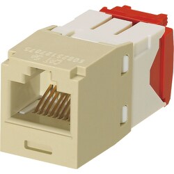 CJ5E88TGEI [パンドウイット カテゴリ5E RJ45モジュラージャック UTP TGタイプ アイボリー CJ5E88TGGR]
