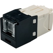 CJH688TGBL [パンドウイット カテゴリ6 シャッター付モジュラージャック 黒]