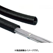 CLTS100N-C [パンドウイット コルゲートチューブ 耐熱性ナイロン6 スリットなし 黒]