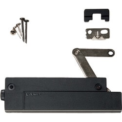 スガツネ工業 コンパクトソフトダウンステー CSD-10-TV型 簡単取付タイプ PAT ブラック （180-033-210） 1本 CSD-10-TV-M-BL