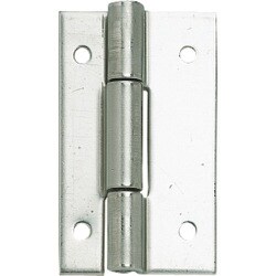 スガツネ工業 ステンレス鋼製段付蝶番 （170-099-128） 1個 DH60N