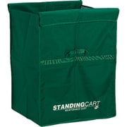 テラモト スタンディングカート(替袋E)緑 ファスナー無し 小 DS-226-450-1
