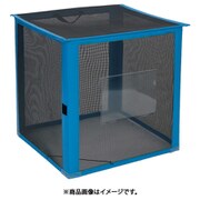 テラモト 自立ゴミ枠 折りたたみ式 黒 250L 600×600×700 DS-261-011-9