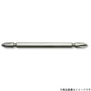 E4D110-P03B [コーケン プラス両頭ビット(ブリスターパック入)全長110mm No.3 2本入]