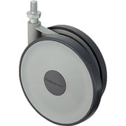 EMR-125-2NP-K [スガツネ工業 双輪オフセットキャスター EMR型 ねじ込みタイプ ロック機構なし （200-133-407） 1個]