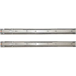 スガツネ工業 ステンレス鋼製スライドレール セルフ＆ソフトクロージング機構付（190-033-970）2本入り ESR4670-24