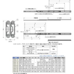 ヨドバシ.com - スガツネ工業 ESR7-26 [スガツネ工業 ステンレス鋼製