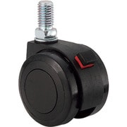 FPU55N12SR [スガツネ工業 エラストマー車キャスター FPU55N型 ねじ込みタイプ （200-133-291） 1個]