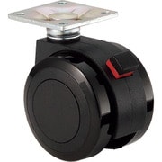FPU55PSR [スガツネ工業 エラストマー車キャスター FPU55P型 プレートタイプ （200-133-288） 1個]