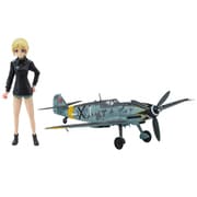 SP409 ストライクウィッチーズ エーリカ・ハルトマン w/メッサーシュミットBf109G-6 1/72 [1/20 プラモデル]