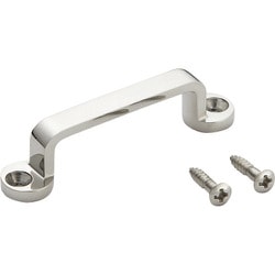 スガツネ工業 ステンレス鋼製 フィニッシュハンドル FT型 シングル穴仕様 （100-012-847） 1個 FT-65