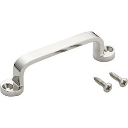 スガツネ工業 ステンレス鋼製 フィニッシュハンドル FT型 シングル穴仕様 （100-012-848） 1個 FT-80