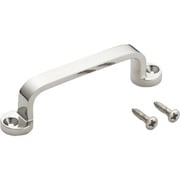 スガツネ工業 ステンレス鋼製 フィニッシュハンドル FT型 シングル穴仕様 (100-012-848) 1個 FT-80