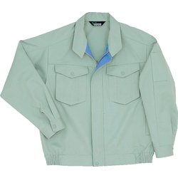 帯電防止 男女共用E/Cブルゾン ライトグリーン 4L [ミドリ安全 帯電防止 男女共用E/Cブルゾン ライトグリーン 4L]