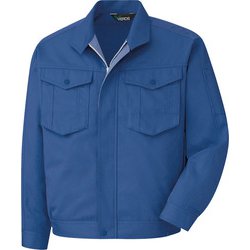 帯電防止 男女共用E/Cブルゾン ロイヤルブルー 5L [ミドリ安全 帯電防止 男女共用E/Cブルゾン ロイヤルブルー 5L]