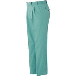 帯電防止 スラックス グリーン 4L [ミドリ安全 帯電防止 スラックス グリーン 4L]