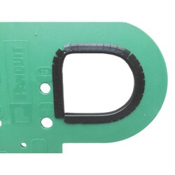 GEE144F-C0 [パンドウイット 自在ブッシュ スリット付き・ロールタイプ 耐候性黒]