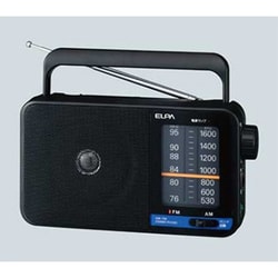 ヨドバシ.com - エルパ ER-H100 [AM/FM ポータブルラジオ ブラック