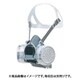GM80SF-ML [シゲマツ 防毒マスク 直結式小型 GM80SF(M/L)]