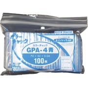 GP [セイニチ ユニパック GP A‐4 カラーチャック アオ]