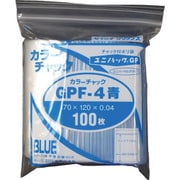GP [セイニチ ユニパック GP F‐4 カラーチャック アオ]