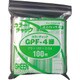 GP F-4 COLOR CHAKKU MIDORI [セイニチ ユニパック GP F‐4 カラーチャック ミドリ 170×120mm 100枚入]