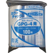 GP [セイニチ ユニパック GP G‐4 カラーチャック アオ]