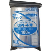GP [セイニチ ユニパック GP I‐4 カラーチャック アオ]
