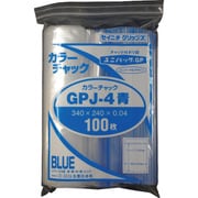 GP [セイニチ ユニパック GP J‐4 カラーチャック アオ]