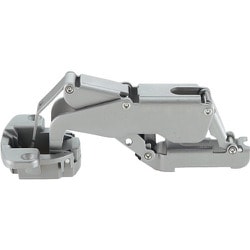 スガツネ工業 スライドヒンジ 厚扉用 H160 160°開き/23mmかぶせ （160-073-621） 1個 H160-34/23